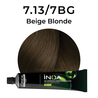 L'OREAL - INOA_iNOA 7.13/7BG Beige Blonde_Cosmetic World